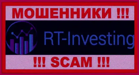 Лого МОШЕННИКОВ RT-Investing Com