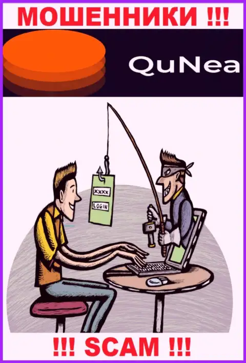 Итог от взаимодействия с конторой Qu Nea один - кинут на деньги, в связи с чем рекомендуем отказать им в совместном сотрудничестве