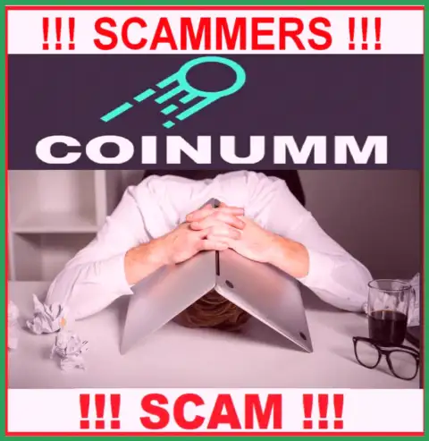 BE CAREFUL, Coinumm havn’t regulator - there are fraudsters