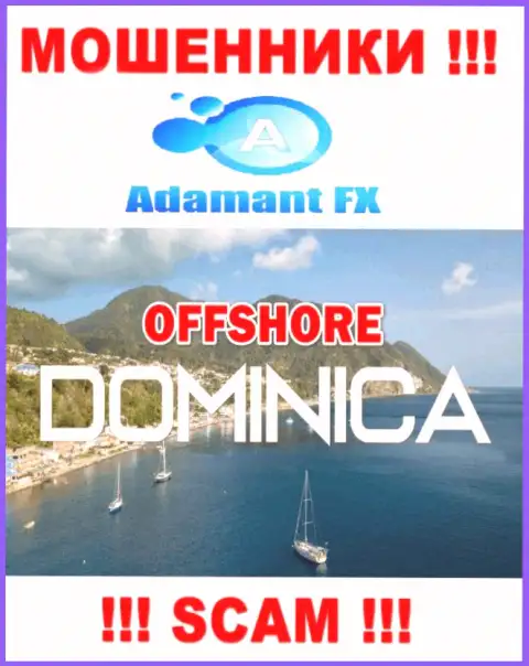 АдамантФИкс беспрепятственно грабят, т.к. обосновались на территории - Доминика