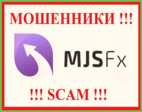 Логотип МОШЕННИКОВ MJS-FX Com