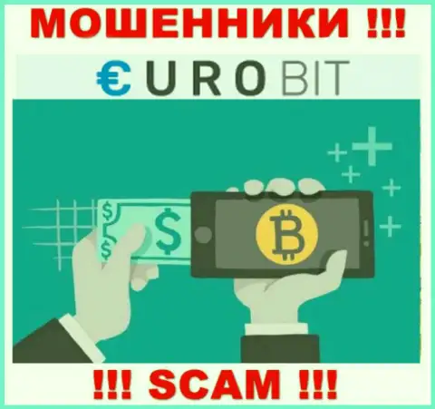 EuroBit промышляют надувательством клиентов, а Крипто обменник только лишь ширма