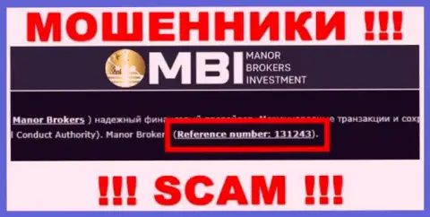 Хотя Manor Brokers и представляют на информационном портале номер лицензии, будьте в курсе - они все равно ШУЛЕРА !