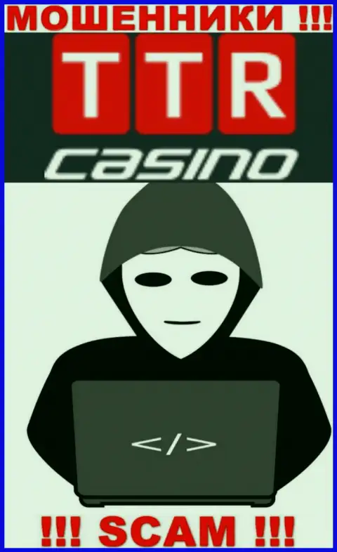 Посетив сайт мошенников TTR Casino мы обнаружили полное отсутствие инфы об их прямых руководителях