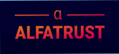 Официальный логотип Форекс брокерской компании Альфа Траст