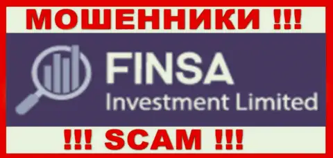 FinsaInvestmentLimited Com - это SCAM !!! МОШЕННИК !!!