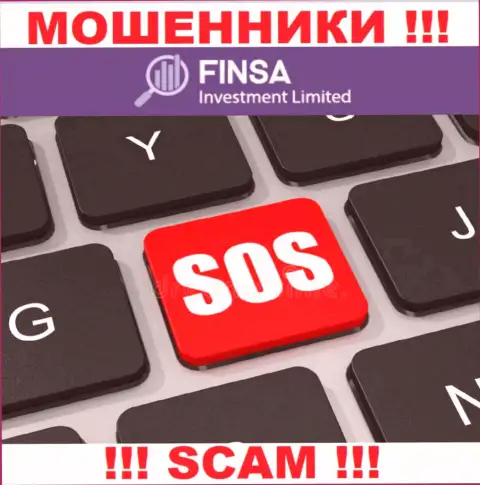 Не надо отчаиваться в случае облапошивания со стороны Finsa Investment Limited, Вам постараются помочь