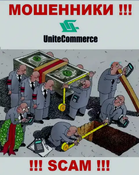 Вы ошибаетесь, если ждете прибыль от совместного сотрудничества с организацией Unite Commerce - это РАЗВОДИЛЫ !!!