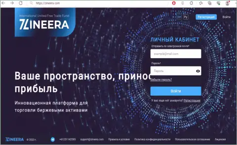 Официальный веб-портал организации Зинеера